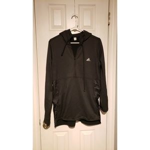 EUC Adidas Climawarm Half Zip Hoodie